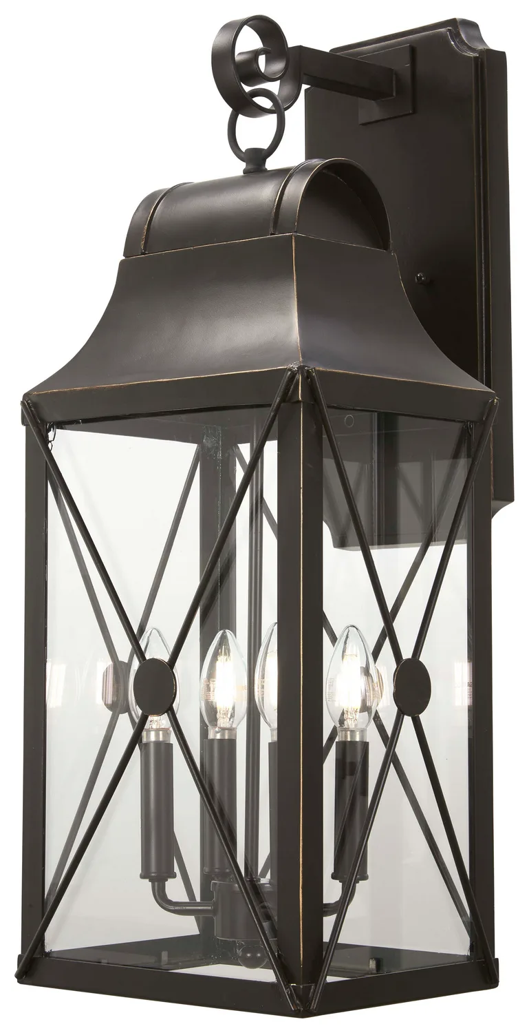De Luz - Medium 4 Light Outdoor Wall Mount