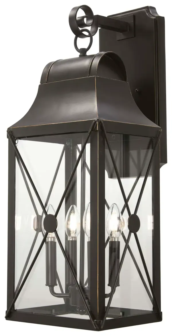 In Oil Rubbed Bronze w/Gold Highlights by Minka-Lavery from the De Luz collection