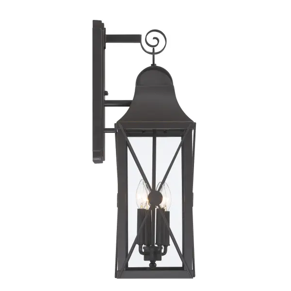 De Luz Medium 4-Light Outdoor Wall Lantern - Image 3