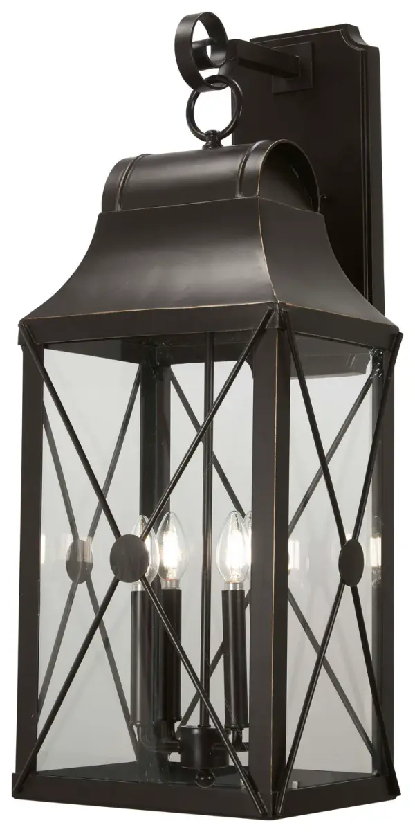 In Oil Rubbed Bronze w/Gold Highlights by Minka-Lavery from the De Luz collection