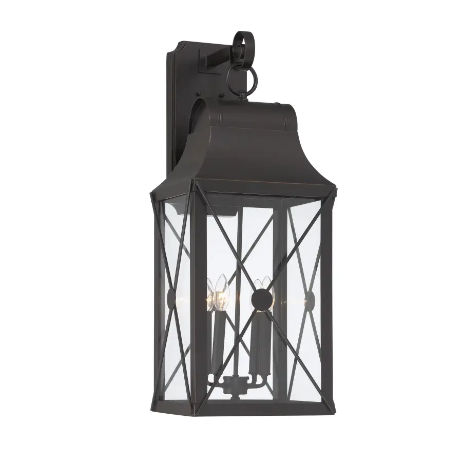 De Luz 4-Light Outdoor Wall Lantern - Image 2