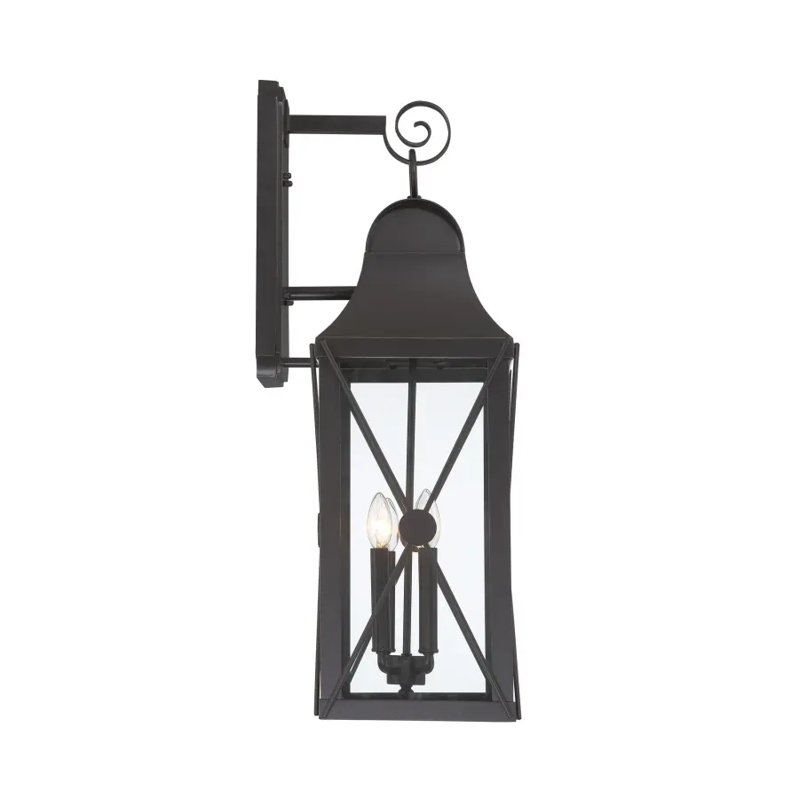 De Luz 4-Light Outdoor Wall Lantern - Image 3