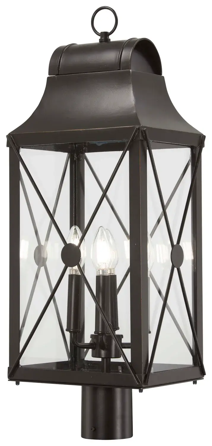 De Luz 4-Light Outdoor Post Lantern - Image 1