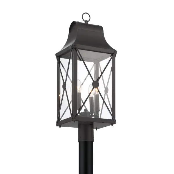 De Luz 4-Light Outdoor Post Lantern - Image 3