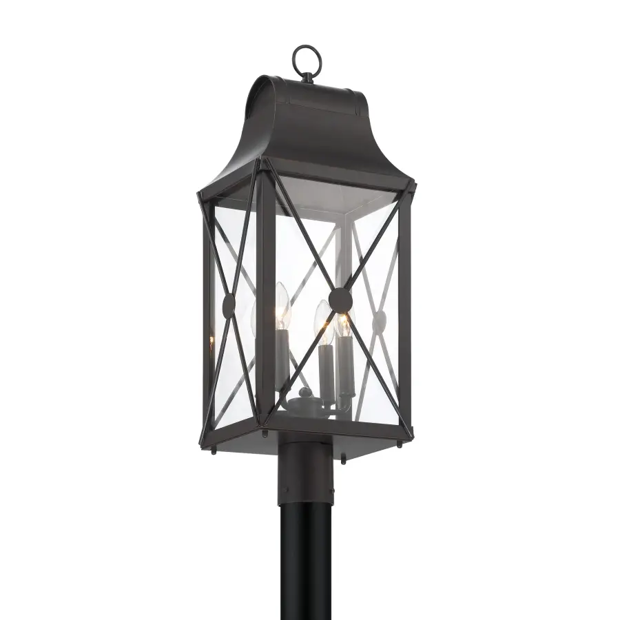 De Luz 4-Light Outdoor Post Lantern - Image 3