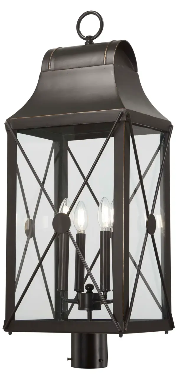 In Oil Rubbed Bronze w/Gold Highlights by Minka-Lavery from the De Luz collection