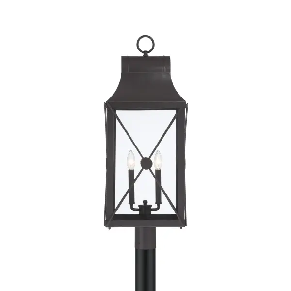De Luz 4-Light Outdoor Post Mount Lantern - Image 5