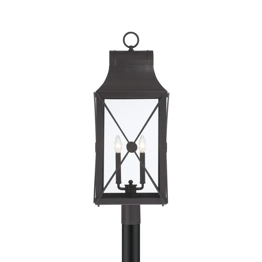 De Luz 4-Light Outdoor Post Mount Lantern - Image 5