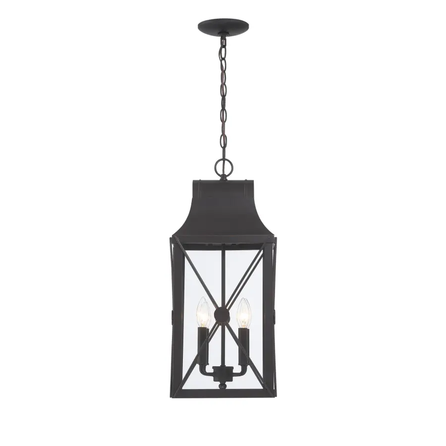 De Luz 4-Light Outdoor Chain Hung Lantern - Image 2