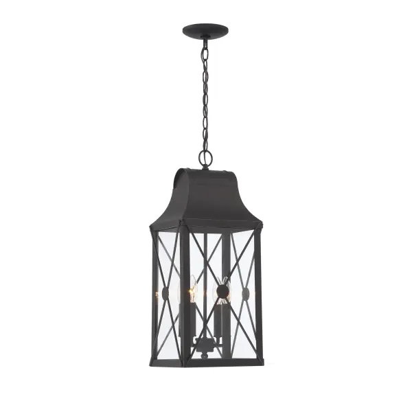 De Luz 4-Light Outdoor Chain Hung Lantern - Image 3