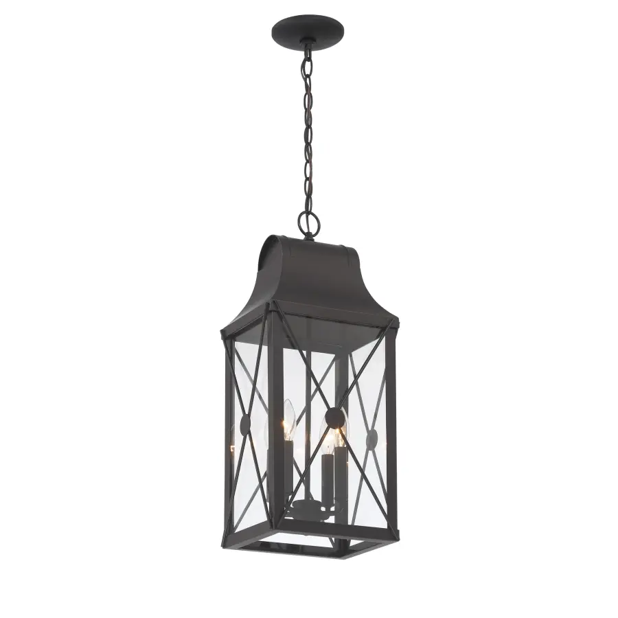 De Luz 4-Light Outdoor Chain Hung Lantern - Image 4
