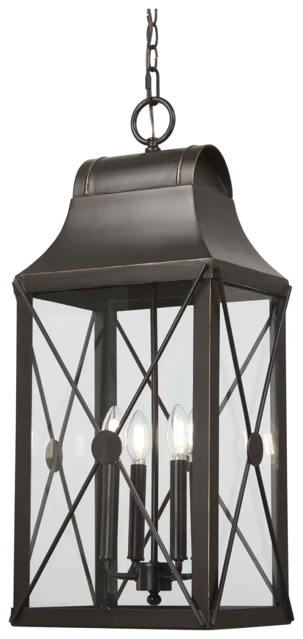 In Oil Rubbed Bronze w/Gold Highlights by Minka-Lavery from the De Luz collection