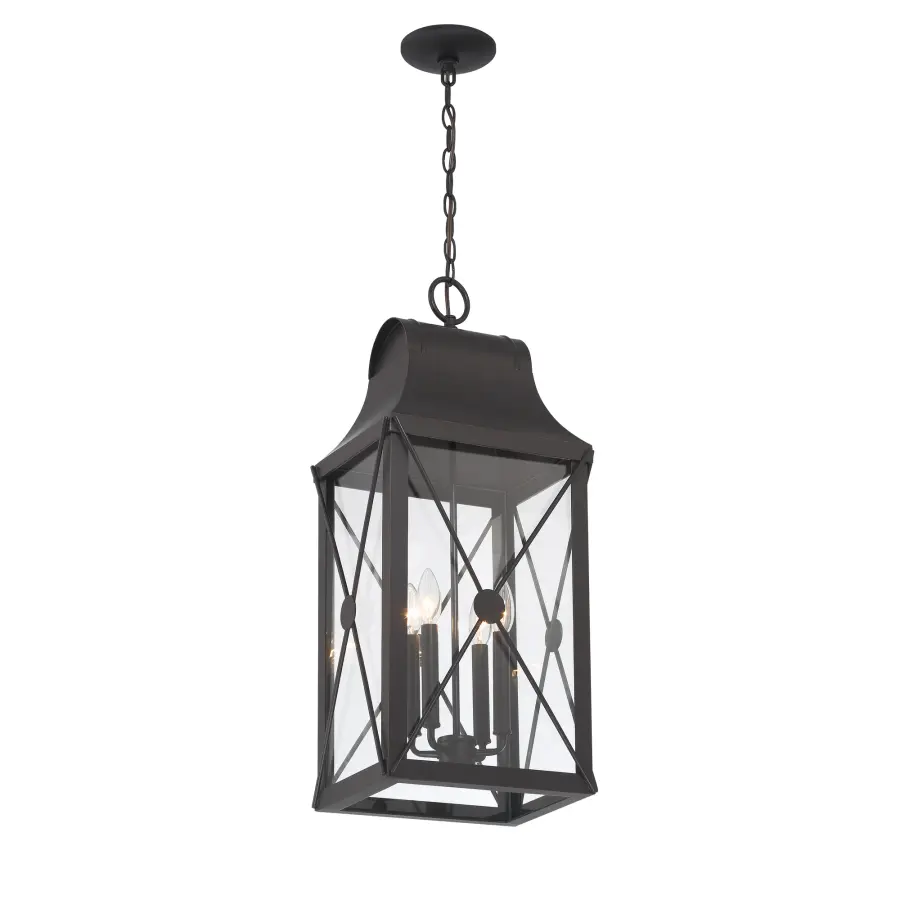 De Luz 4-Light Outdoor Chain Hung Lantern - Image 3