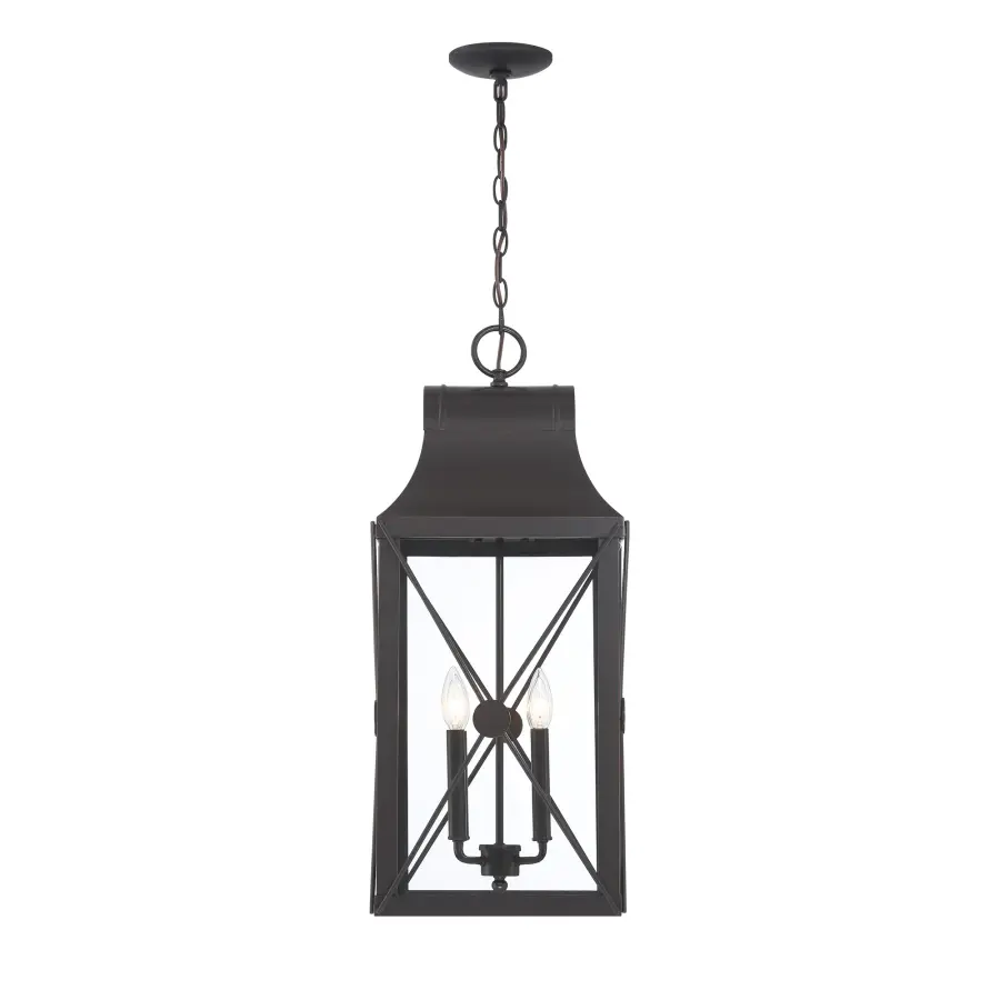 De Luz 4-Light Outdoor Chain Hung Lantern - Image 5