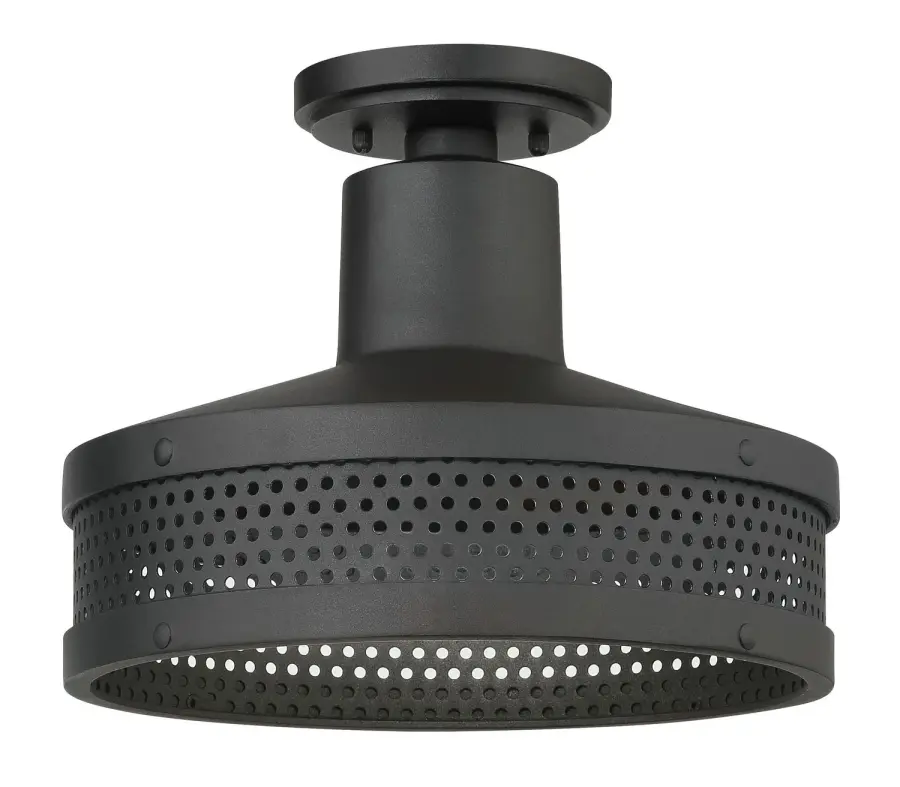 Abalone Point 1-Light Outdoor Flush Mount - Image 1