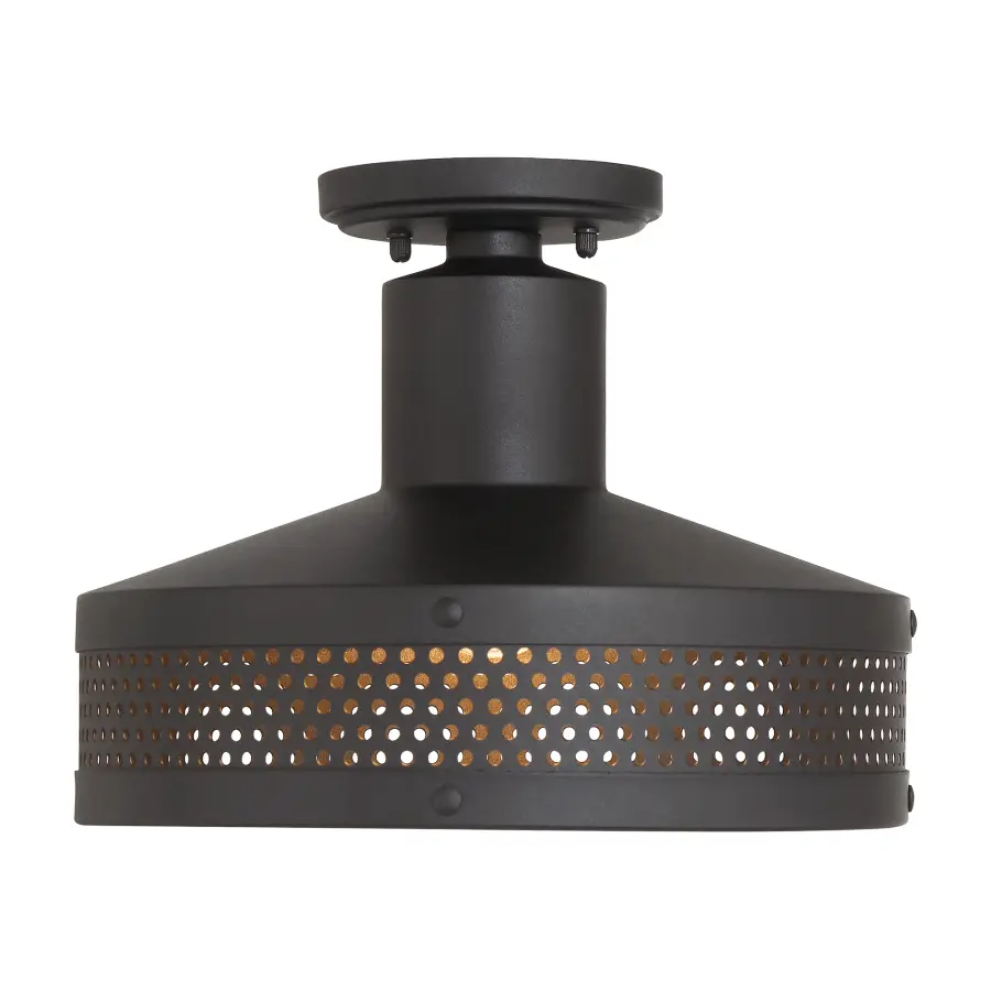 Abalone Point 1-Light Outdoor Flush Mount - Image 5