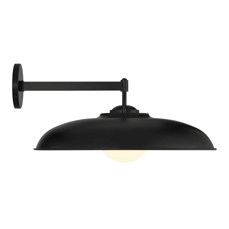 Cameo Shores 11" Wall Sconce in Coal Black - Image 3