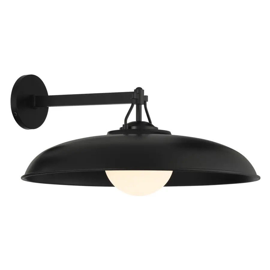 Cameo Shores 11" Wall Sconce in Coal Black - Image 4