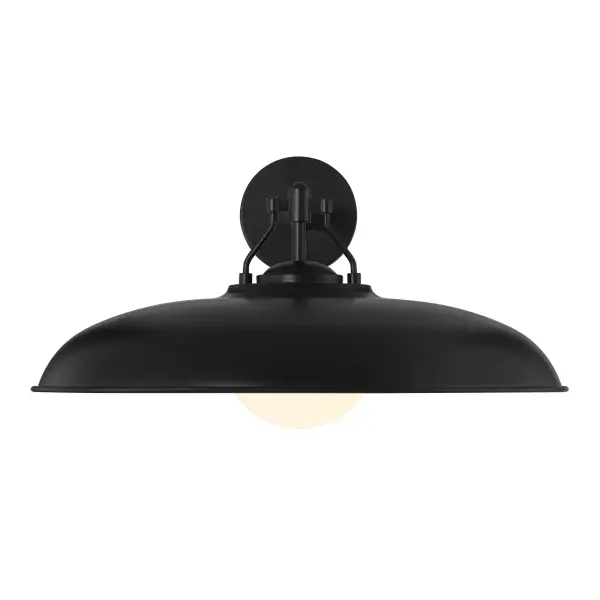 Cameo Shores 11" Wall Sconce in Coal Black - Image 5