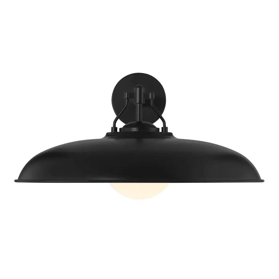 Cameo Shores 11" Wall Sconce in Coal Black - Image 5
