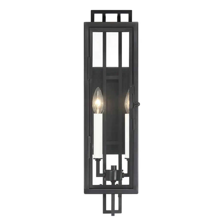 Knoll Road 23" 2-Light Outdoor Wall Sconce - Image 7