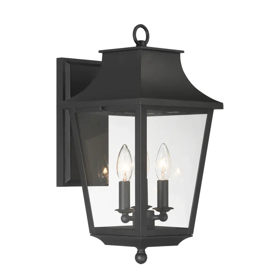 Altimeter 3-Light Outdoor Wall Lantern - Image 4