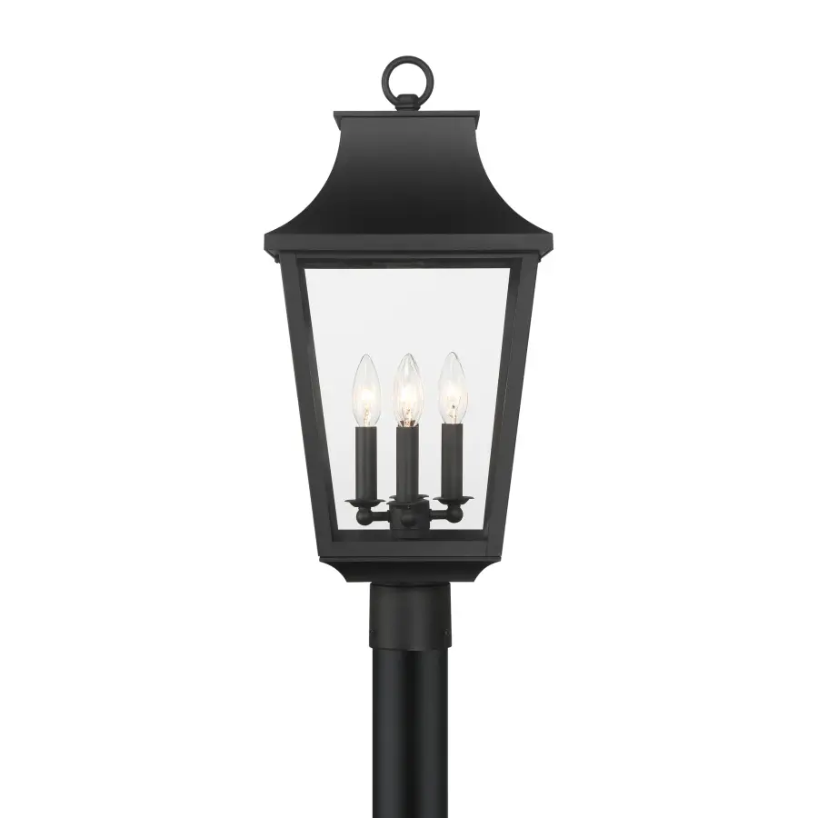 Altimeter 4-Light Outdoor Post Mount in Sand Coal Black - Image 2