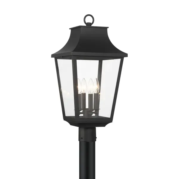 Altimeter 4-Light Outdoor Post Mount in Sand Coal Black - Image 3