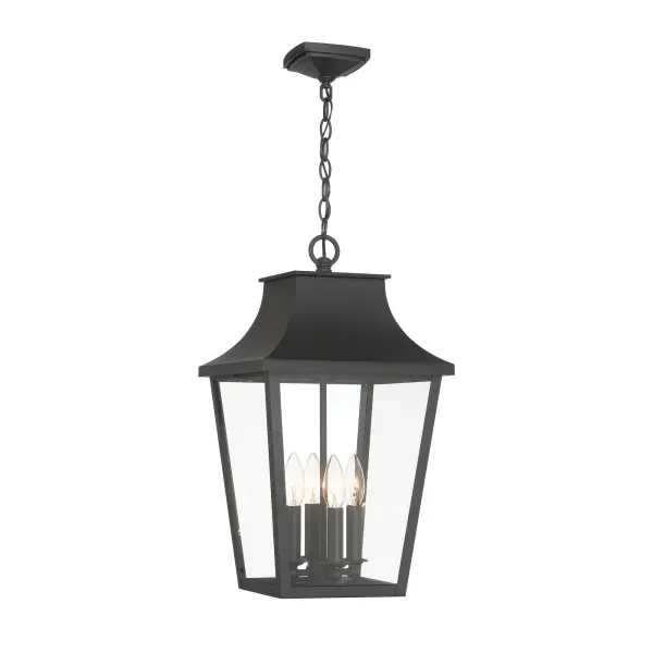 Altimeter 4-Light Outdoor Pendant in Sand Coal Black - Image 2