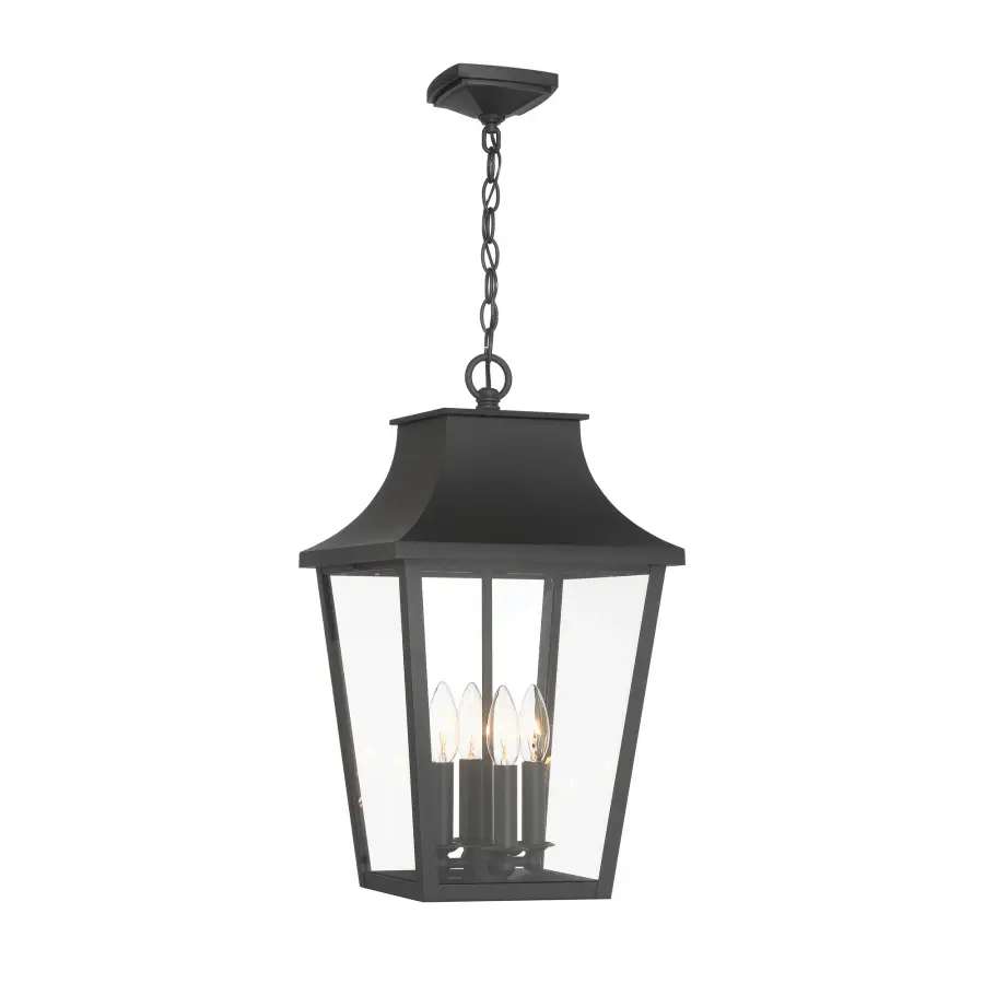 Altimeter 4-Light Outdoor Pendant in Sand Coal Black - Image 2