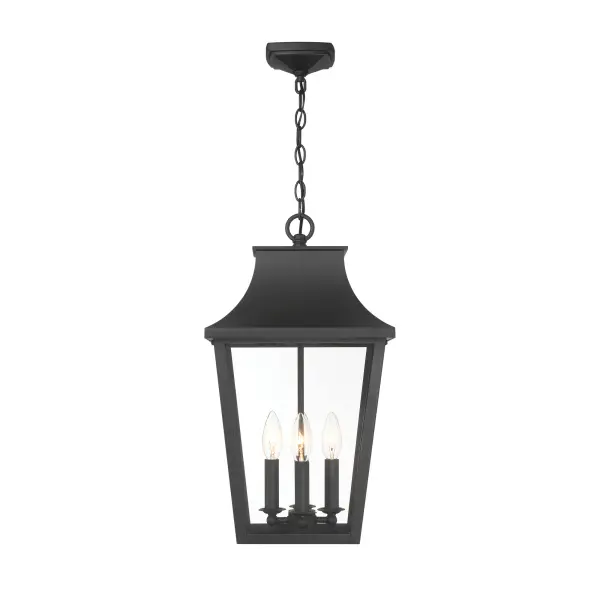 Altimeter 4-Light Outdoor Pendant in Sand Coal Black - Image 5