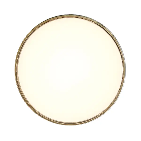 7" LED Flush Mount in Ashen Brass - Image 4