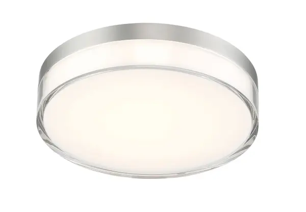 In Brushed Nickel by Minka-Lavery from the Flush Mount collection
