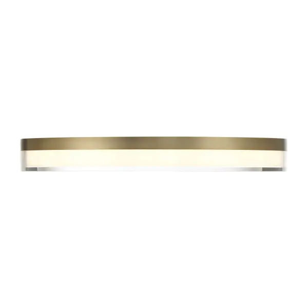 13" LED Flush Mount in Ashen Brass - Image 4