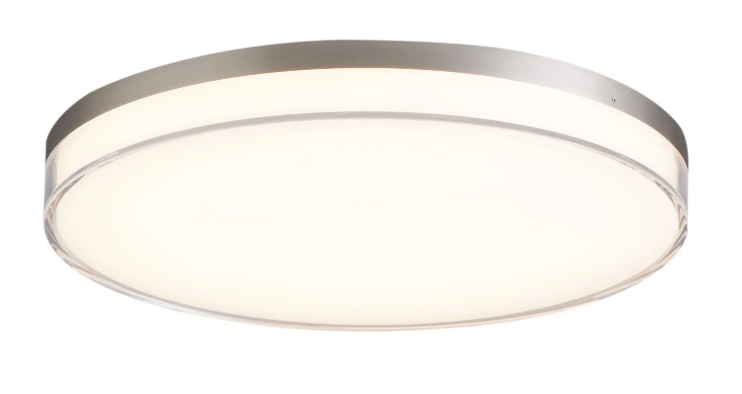Flush Mount LED Flush Mount in Brushed Nickel
