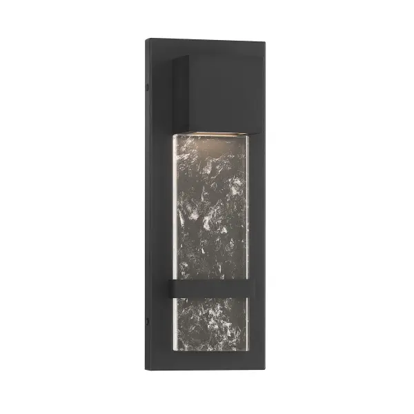 The Sol LED Outdoor Wall Light combines contemporary design with practical functionality. Its compact 14-inch profile and Sand Coal Black finish deliver modern elegance while meeting ADA compliance standards.