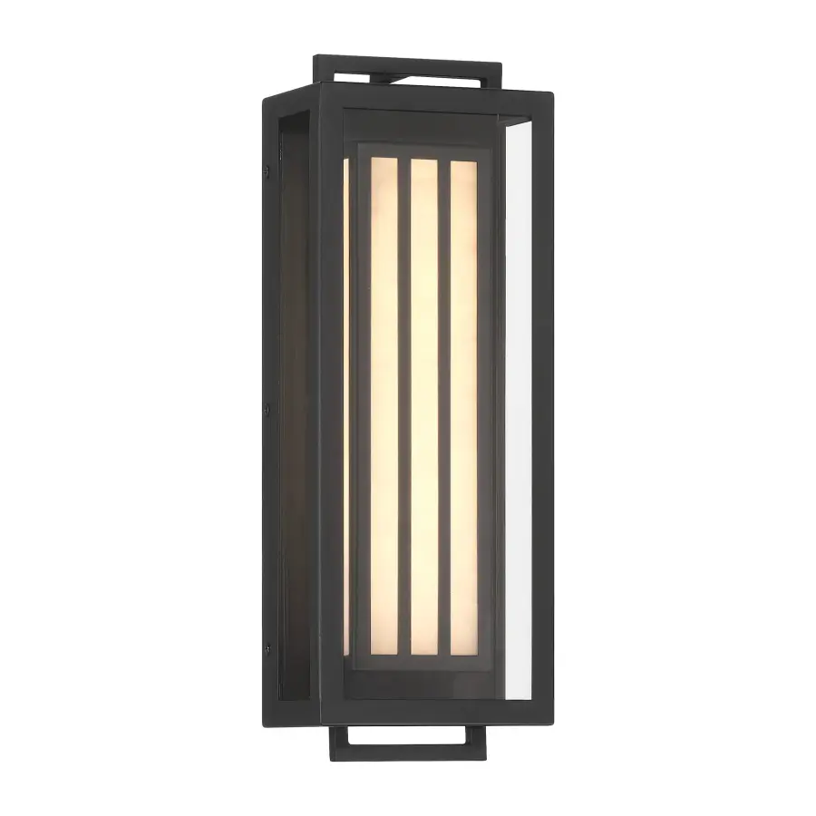 Sleek Modern LED Wall Sconce with Warm Alabaster Glow - Image 4