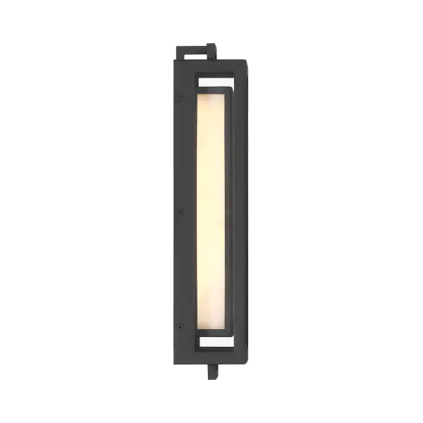 Sleek Modern LED Wall Sconce with Warm Alabaster Glow - Image 5