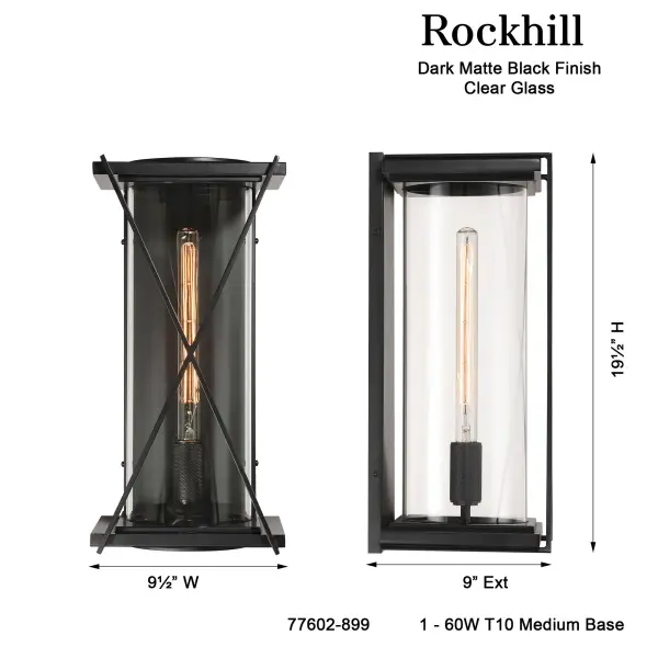 Rockhill 19.5" Outdoor Wall Sconce - Image 3
