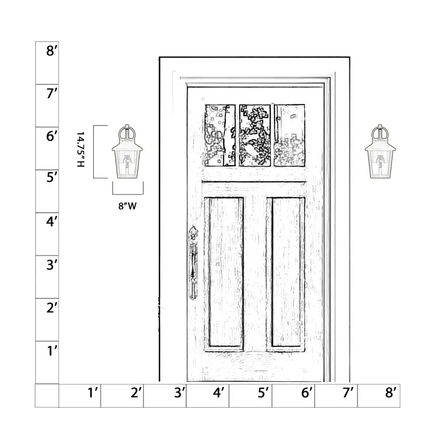 Parkside 14.75" Outdoor Wall Sconce - Image 2