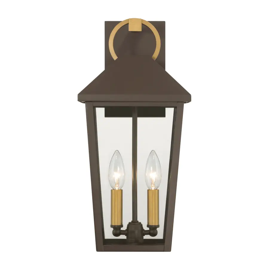 Bayra 17" High 2-Light Outdoor Wall Lantern - Image 9