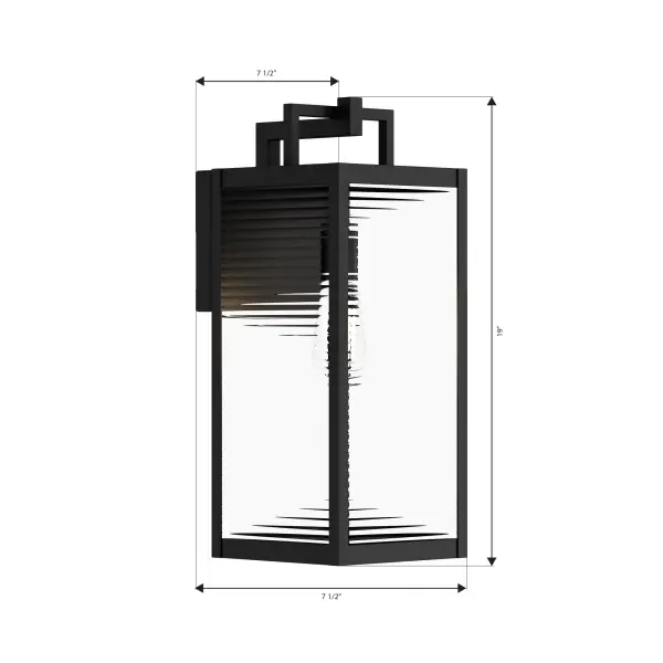 Edgewood 19" Outdoor Wall Sconce - Image 4