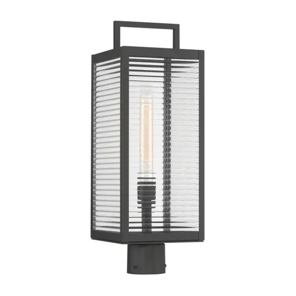 In Dark Matte Black by Minka-Lavery from the Edgewood collection