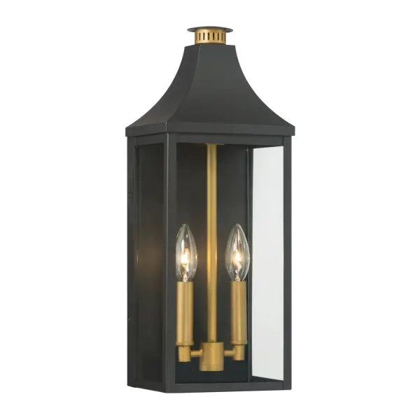 In Dark Matte Black by Minka-Lavery from the Hurstborne collection