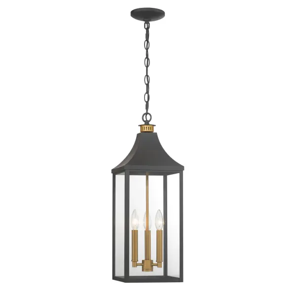 Hurstborne 8.5" 3-Light Outdoor Hanging Lantern - Image 7