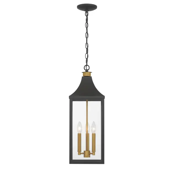Hurstborne 8.5" 3-Light Outdoor Hanging Lantern - Image 8