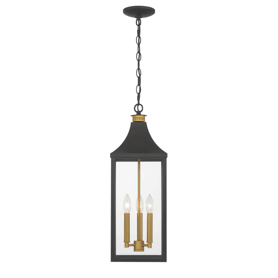 Hurstborne 8.5" 3-Light Outdoor Hanging Lantern - Image 8