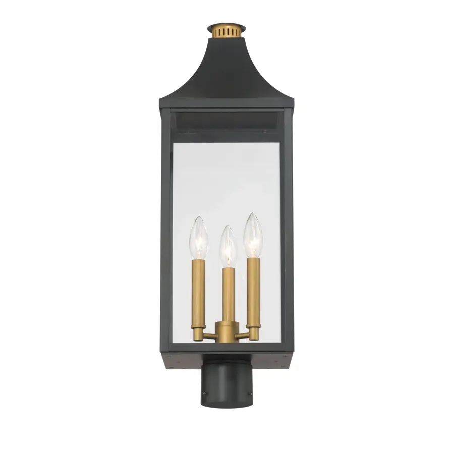 Hurstborne 25" 3-Light Outdoor Post Lantern - Image 5