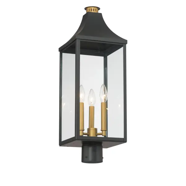 Hurstborne 25" 3-Light Outdoor Post Lantern - Image 6