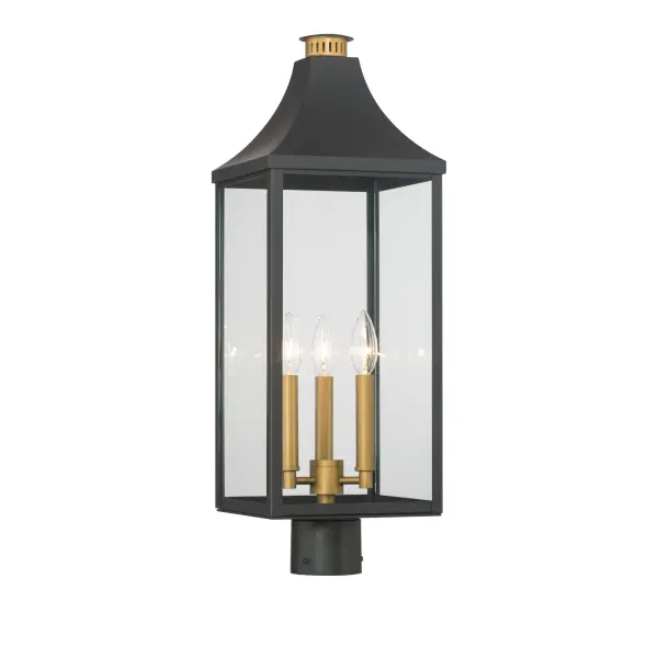 Hurstborne 25" 3-Light Outdoor Post Lantern - Image 7